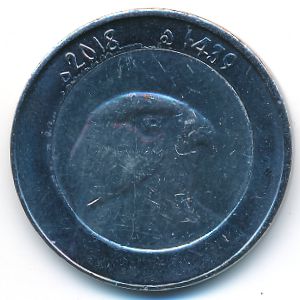Алжир, 10 динаров (2018 г.)