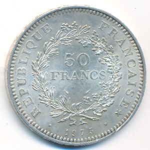 Франция, 50 франков (1975 г.)