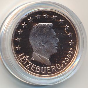 Люксембург, 1 евроцент (2002 г.)