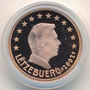 Люксембург, 2 евроцента (2002 г.)