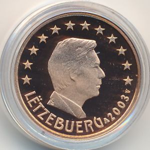 Luxemburg, 5 euro cent, 2003