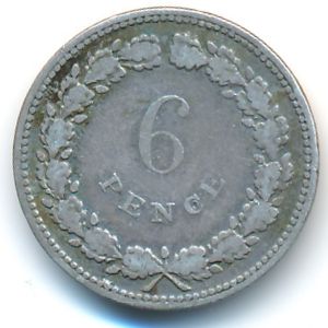 Великобритания, 6 пенсов (1811 г.)
