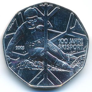 Австрия, 5 евро (2005 г.)