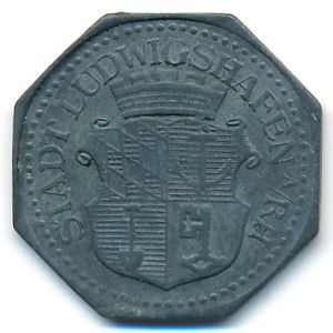 Людвигсхафен., 10 пфеннигов