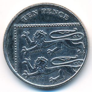 Great Britain, 10 pence, 2013