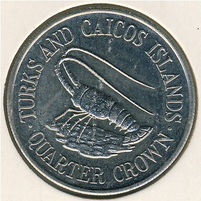 Turks and Caicos Islands, 1/4 crown, 1981