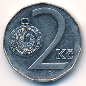 Чехия, 2 кроны (1994 г.)