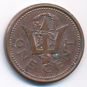Barbados, 1 cent, 1998
