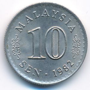 Малайзия, 10 сен (1982 г.)
