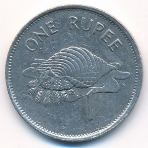 Seychelles, 1 rupee, 1995