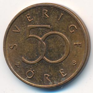 Швеция, 50 эре (1999 г.)