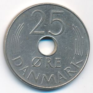 Дания, 25 эре (1983 г.)