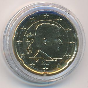 Belgium, 20 euro cent, 2014–2020