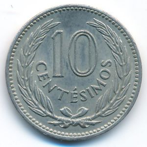 Уругвай, 10 сентесимо (1953 г.)
