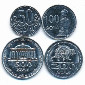 Узбекистан, Набор монет (2018 г.)