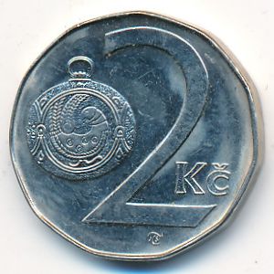 Чехия, 2 кроны (1993 г.)