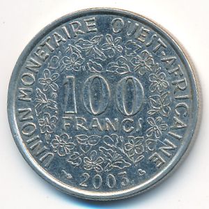 Западная Африка, 100 франков (2003 г.)