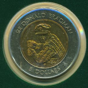 Австралия, 5 долларов (1996 г.)