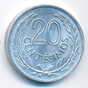 Уругвай, 20 сентесимо (1965 г.)