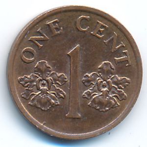 Сингапур, 1 цент (1993 г.)