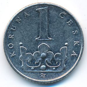 Чехия, 1 крона (1997 г.)