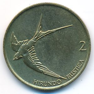 Словения, 2 толара (1995 г.)