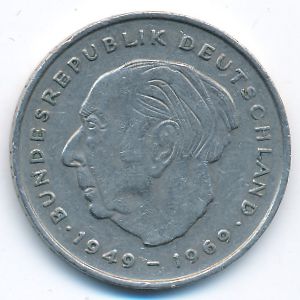 ФРГ, 2 марки (1972 г.)