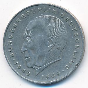 West Germany, 2 mark, 1969