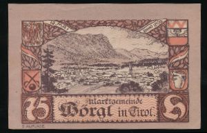 Нотгельды Австрии, 75 геллеров