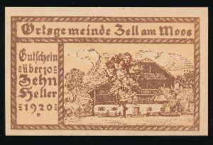 Нотгельды Австрии, 10 геллеров