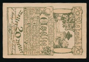 Нотгельды Австрии, 20 геллеров