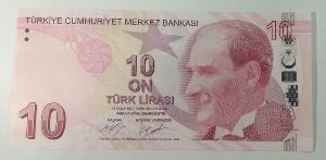Turkey, 10 лир, 2020