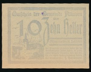 Нотгельды Австрии, 10 геллеров