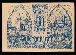 Нотгельды Австрии, 50 геллеров