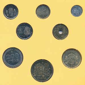 Испания, Набор монет (1998 г.)