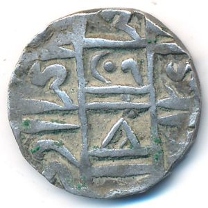 Бутан, 1/2 рупии (1790 г.)