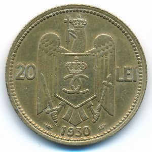 Румыния, 20 леев (1930 г.)