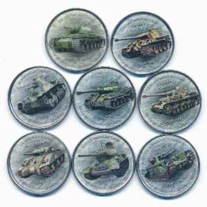 Зимбабве., Набор монет (2017 г.)