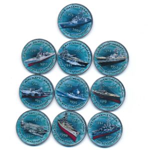 Зимбабве., Набор монет (2017 г.)