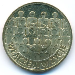 Poland, 2 zlote, 2013