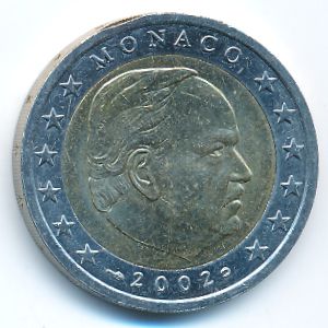 Monaco, 2 euro, 2002