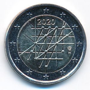 Finland, 2 euro, 2020