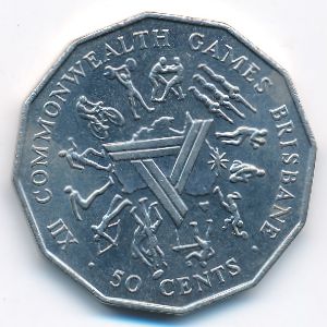 Австралия, 50 центов (1982 г.)