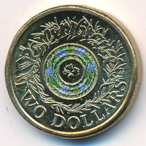 Австралия, 2 доллара (2017 г.)