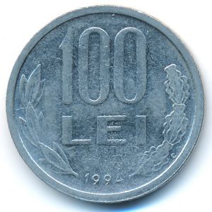 Romania, 100 lei, 1994