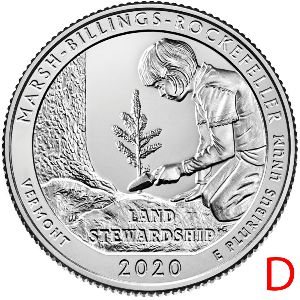 США, 1/4 доллара (2020 г.)