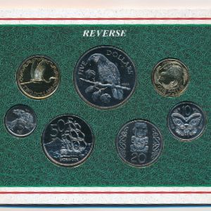 Новая Зеландия, Набор монет (1996 г.)