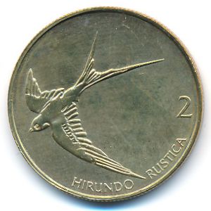 Словения, 2 толара (2004 г.)