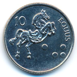 Словения, 10 толаров (2006 г.)