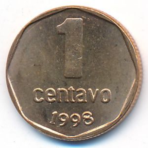 Аргентина, 1 сентаво (1998 г.)